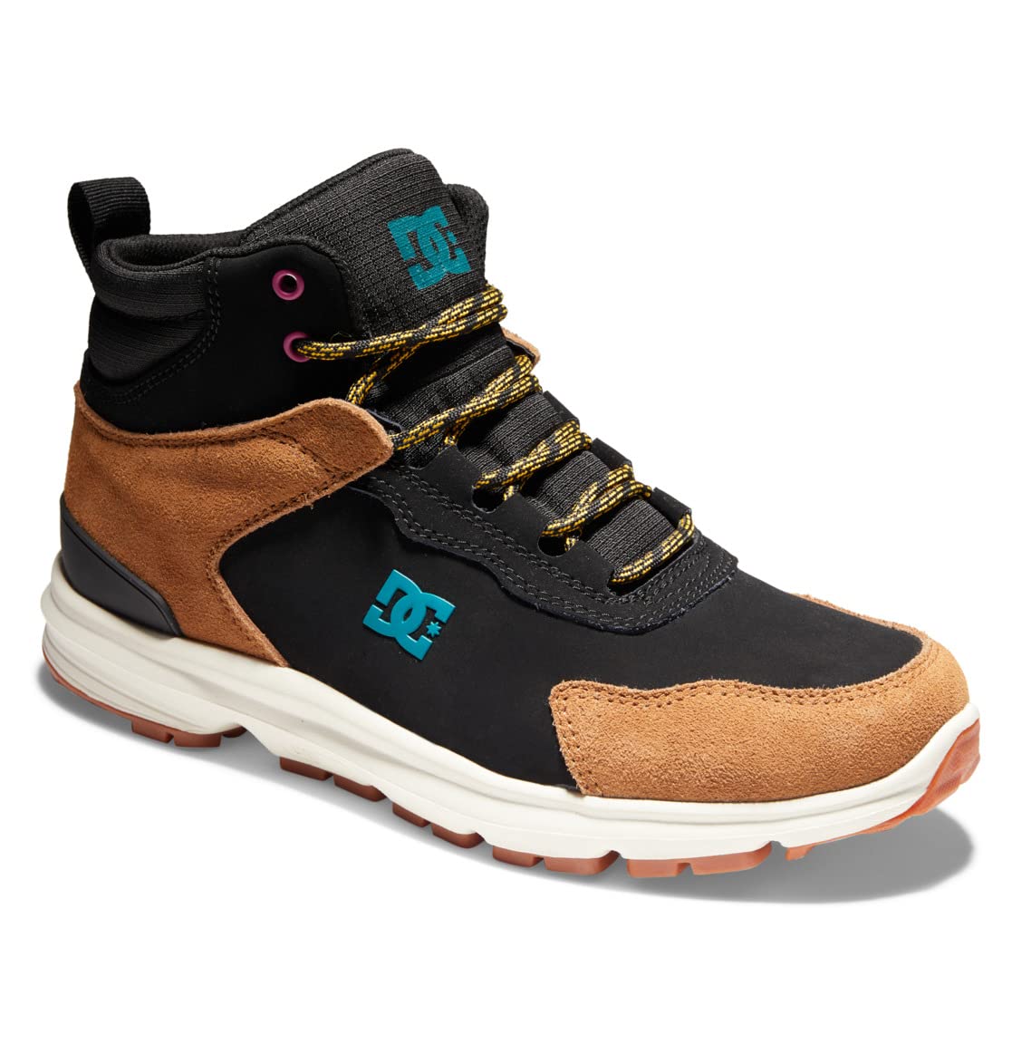 DC Shoes Mutiny, Zapatillas Hombre, Color Negro, marrón y Verde, 40.5 EU