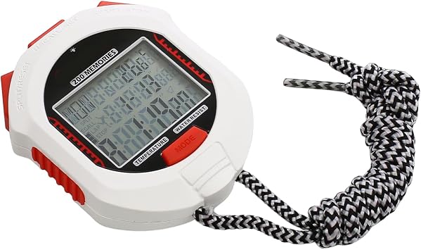 Accurate Handheld Timer Electronic Stopwatch Timing Device Sport Watch Sport Watch Sport Watch for Fitness Enthusiasts and Runners