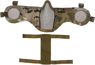 ABOOFAN Máscara De Proteção Máscara De Malha Meia Máscara Facial Máscara Máscara Protetora Guia De Máscara Máscara Militar