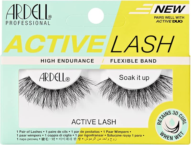 Cílios postiços Ardell Active Lashes Soak It Up, 1 par