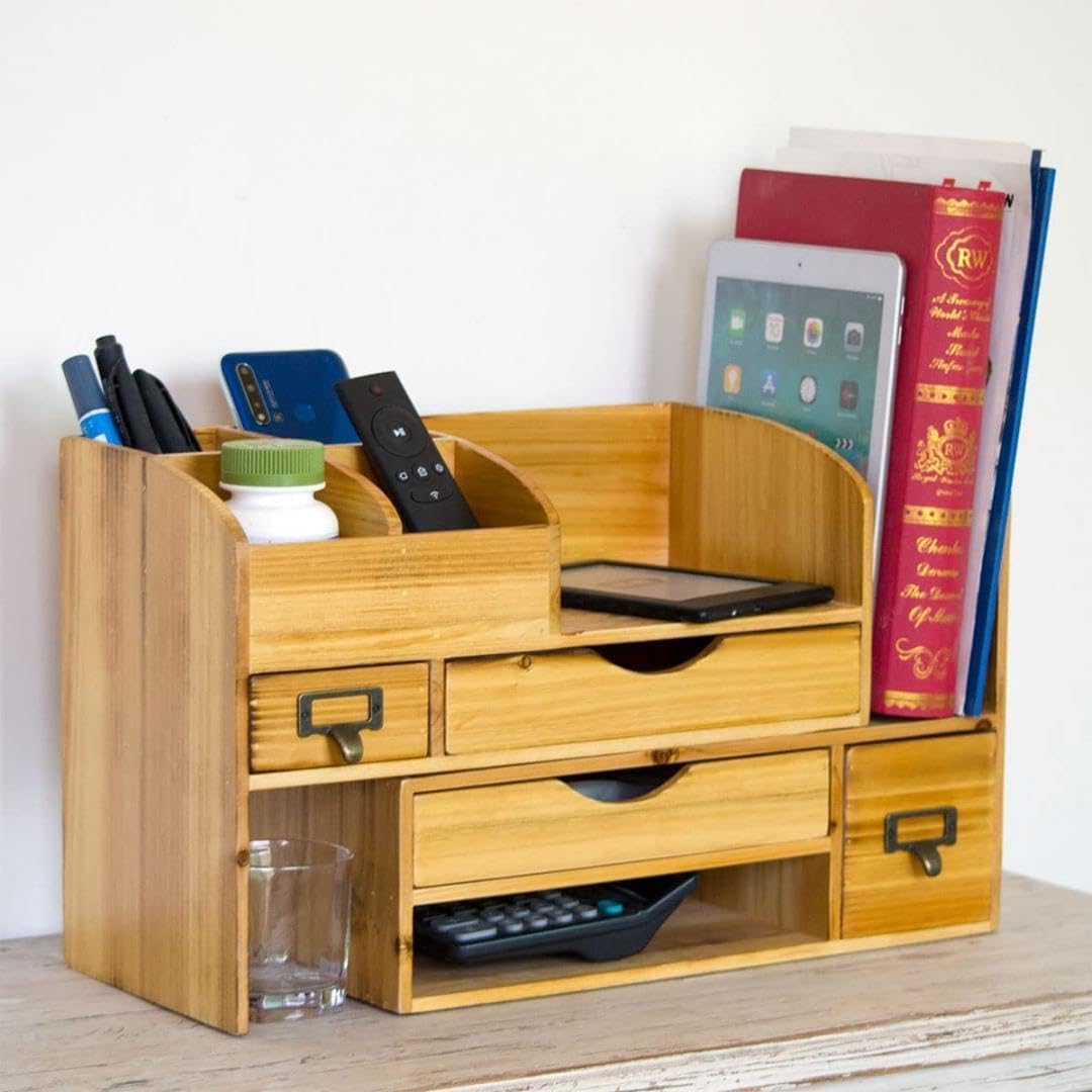 木製デスクオーガナイザー 自由自在 伸縮 卓上 小物入れ デスク上 収納 木製デスクオーガナイザー 自由自在 伸縮 卓上 小物入れ デスク上 収納