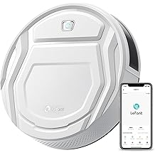 Lefant Robot Vacuum Cleaner, Strong Suction, 120 Mins Runtime, Slim, Low Noise, Automatic Self-Charging, Wi-Fi/App/Alexa Control, Ideal for Pet Hair Hard Floor and Daily Cleaning, M210