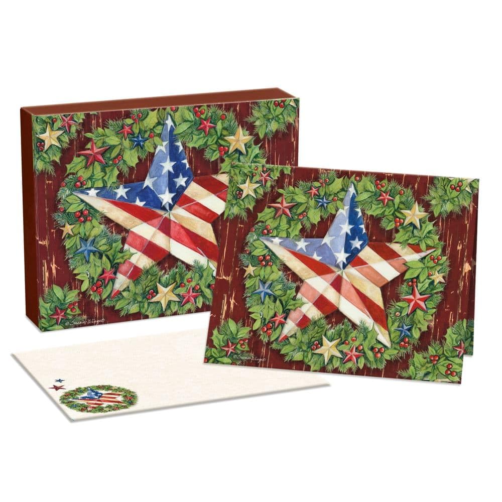 Lang Americana 1004907 Weihnachtskarten in Box
