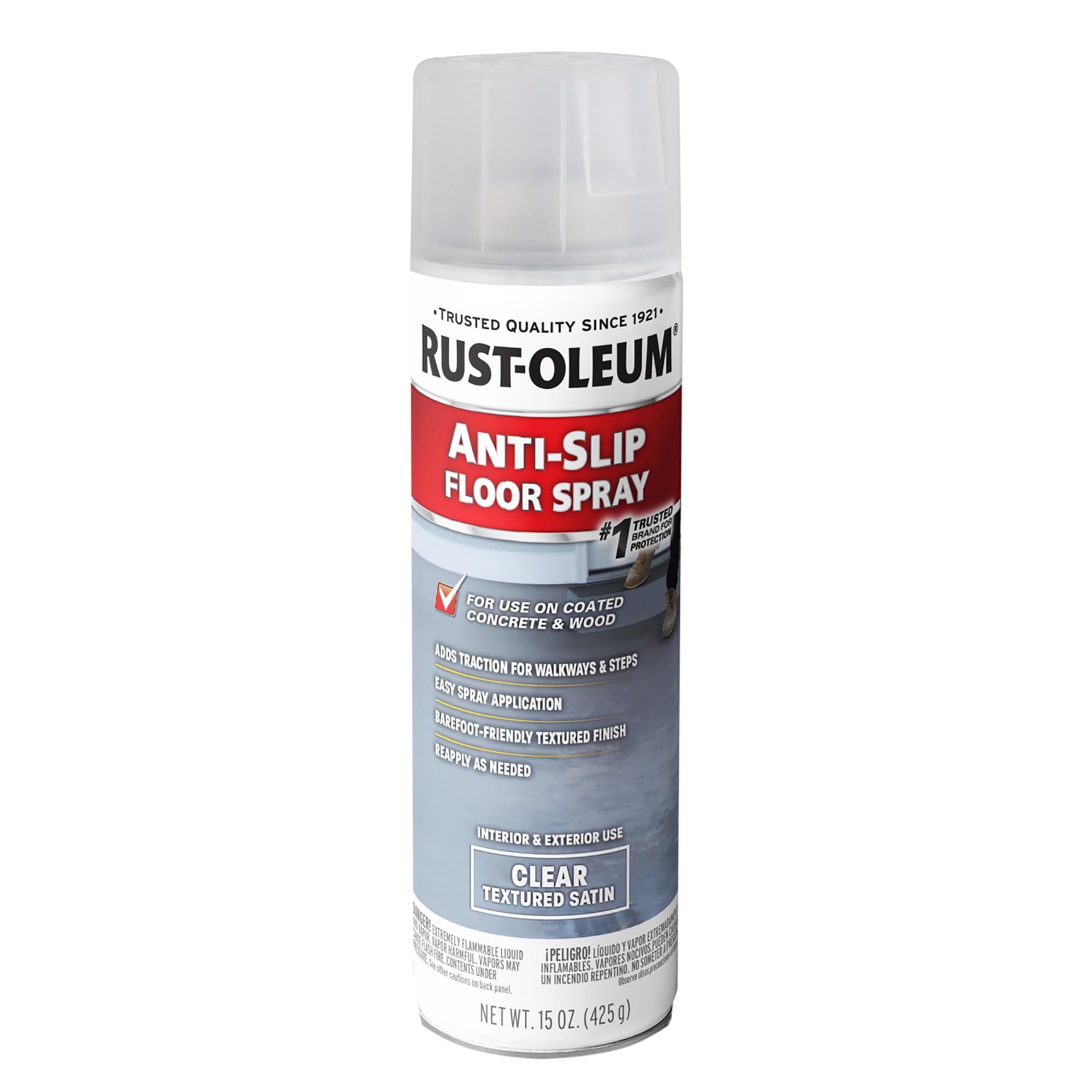 Rust-Oleum Anti-Slip Floor Spray | Textured Finish Adds Traction