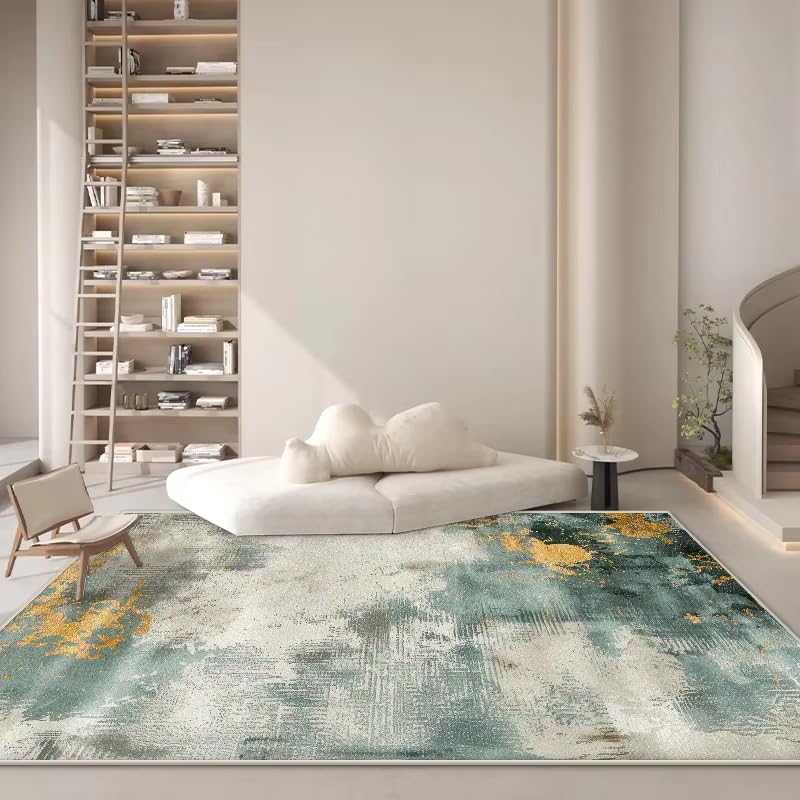 Tapis de salon moderne grand format décoration minimaliste de qualité