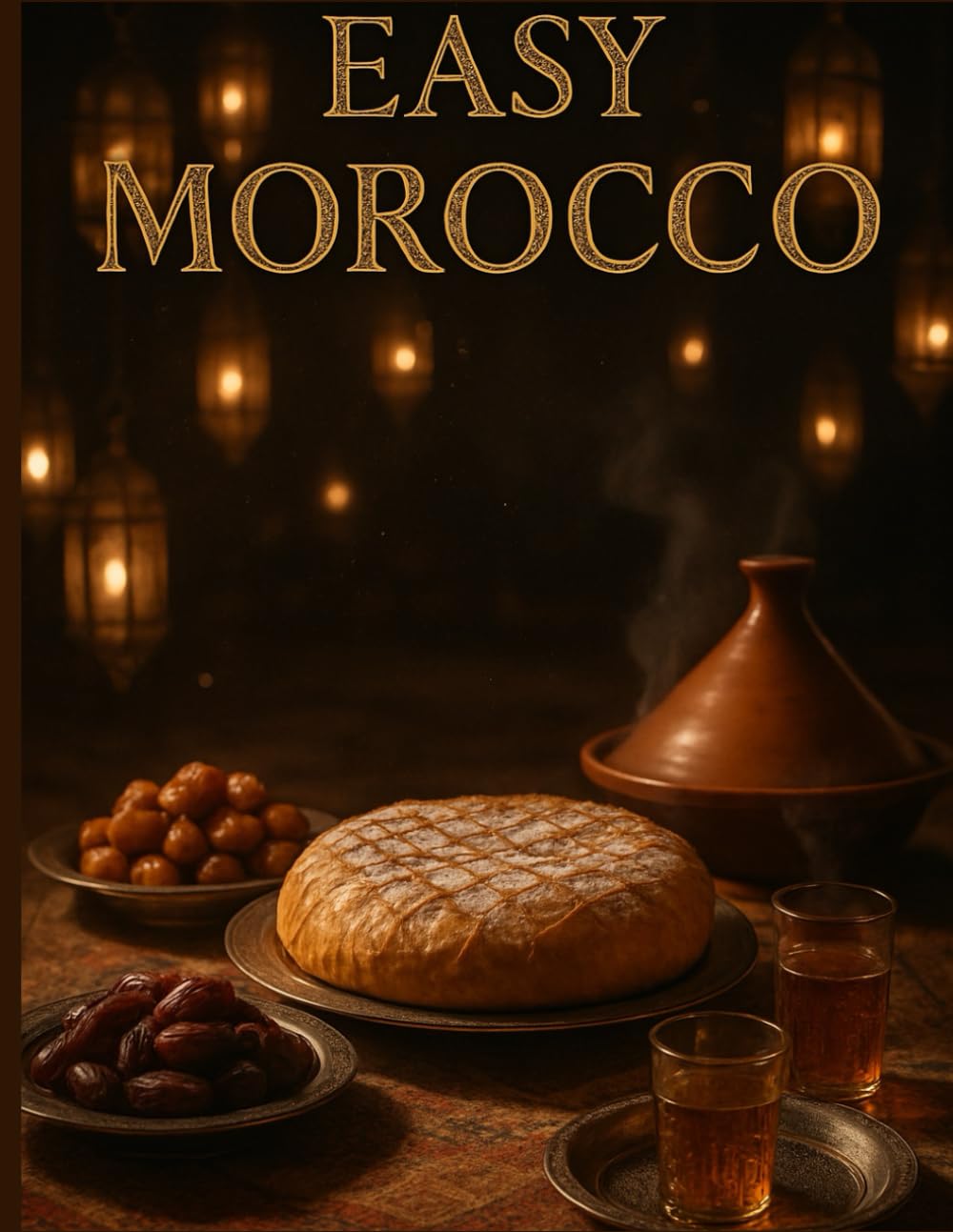 Easy Morocco: Simple, Authentic Moroccan Recipes for Beginners: A Step-by-Step Guide to Master 7 Classic Breads, Salads, and Starters from the Heart