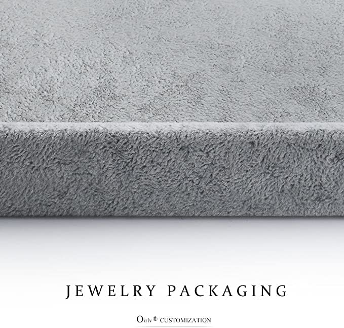 Image of 20 Hooks Sackcloth Jewelry Tray Necklace /Pendant /Long chain Display Showcase Organizer