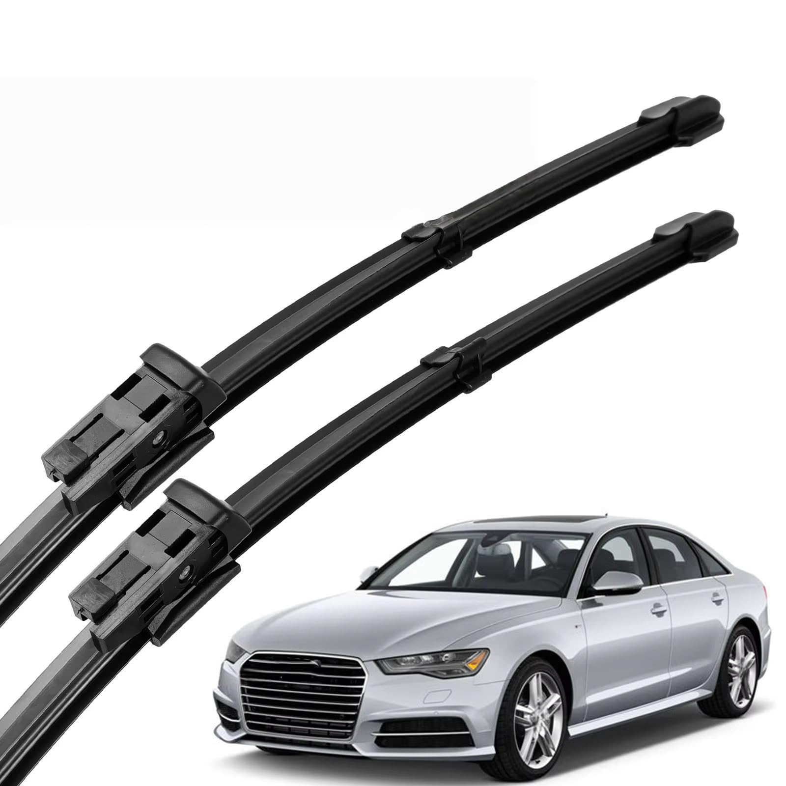 Balais d'essuie-glace Audi A6 C7 2012-2017 essuyage silencieux sans traces 26 21 pouces