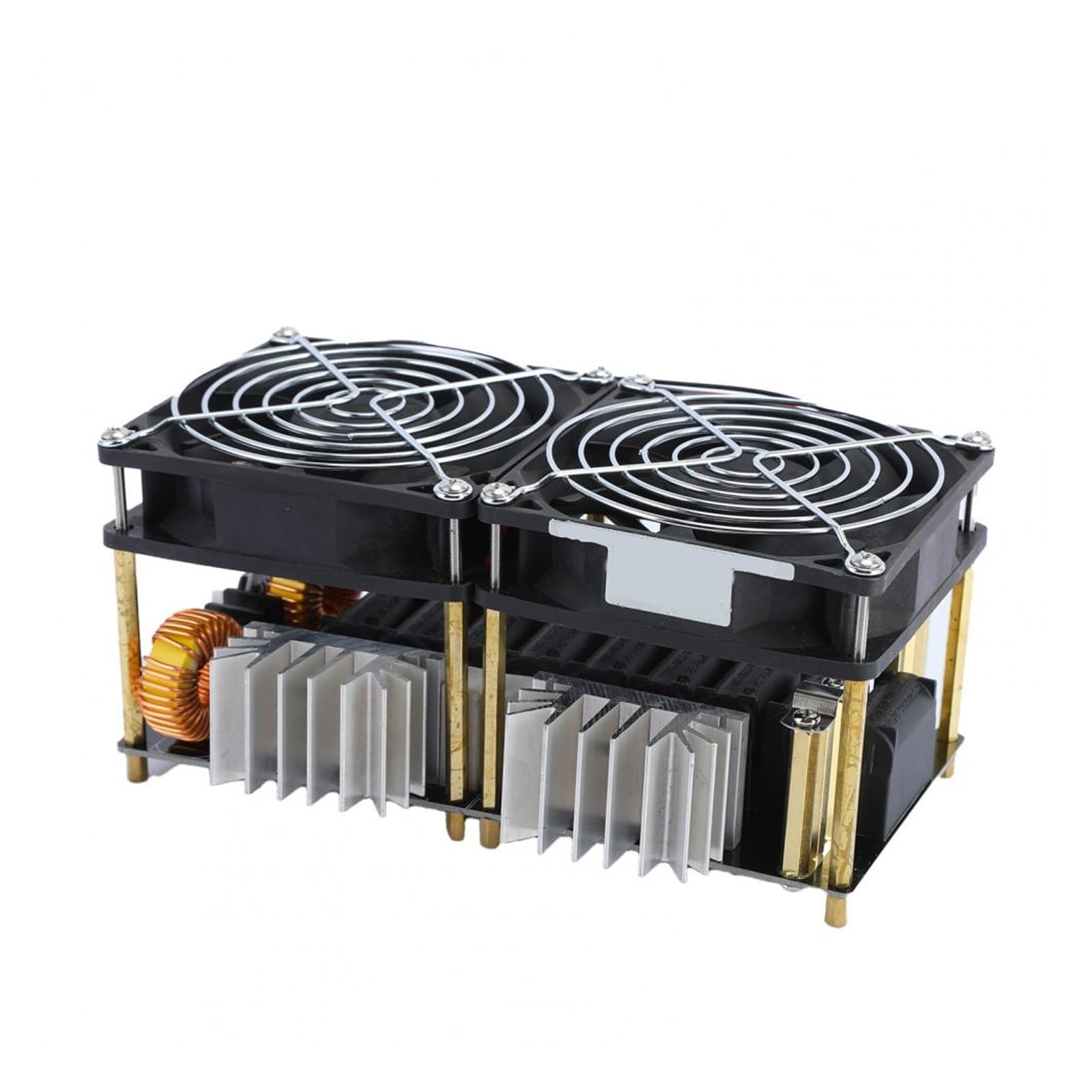 Nagrzewnica indukcyjna, Praktyczna płytka PCB do ogrzewania Czarna płytka grzewcza 1800 W Nagrzewnica indukcyjna ZVS Dobre odprowadzanie ciepła