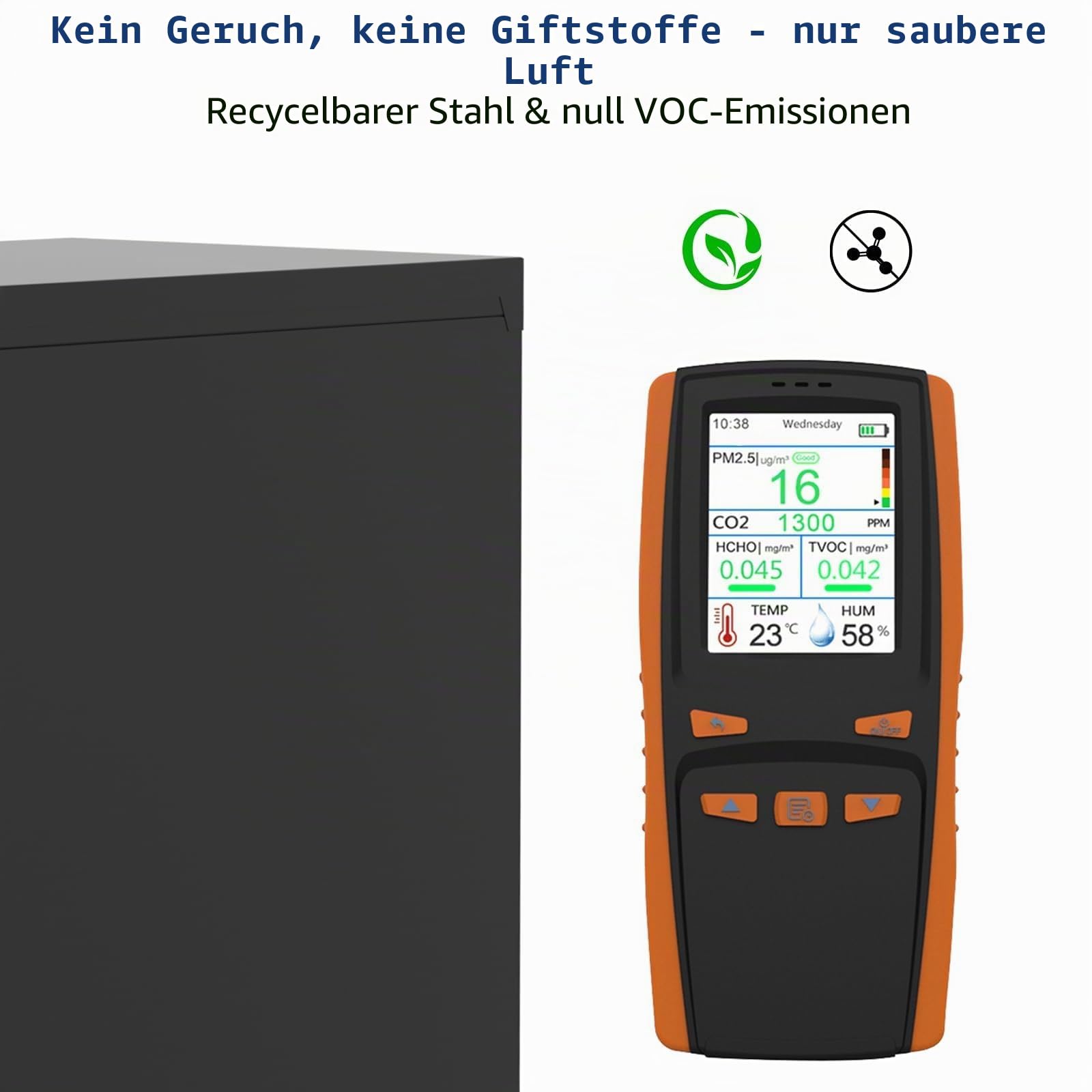 Werkzeugschrank,Werkstattwagen mobile Werkbank mit 2 Schubladen und Lochwand,Robuster Werkzeugschrank aus Metall mit Verstellbarem Einlegeboden für Garage, Lager und Werkstatt 80*40*90CM