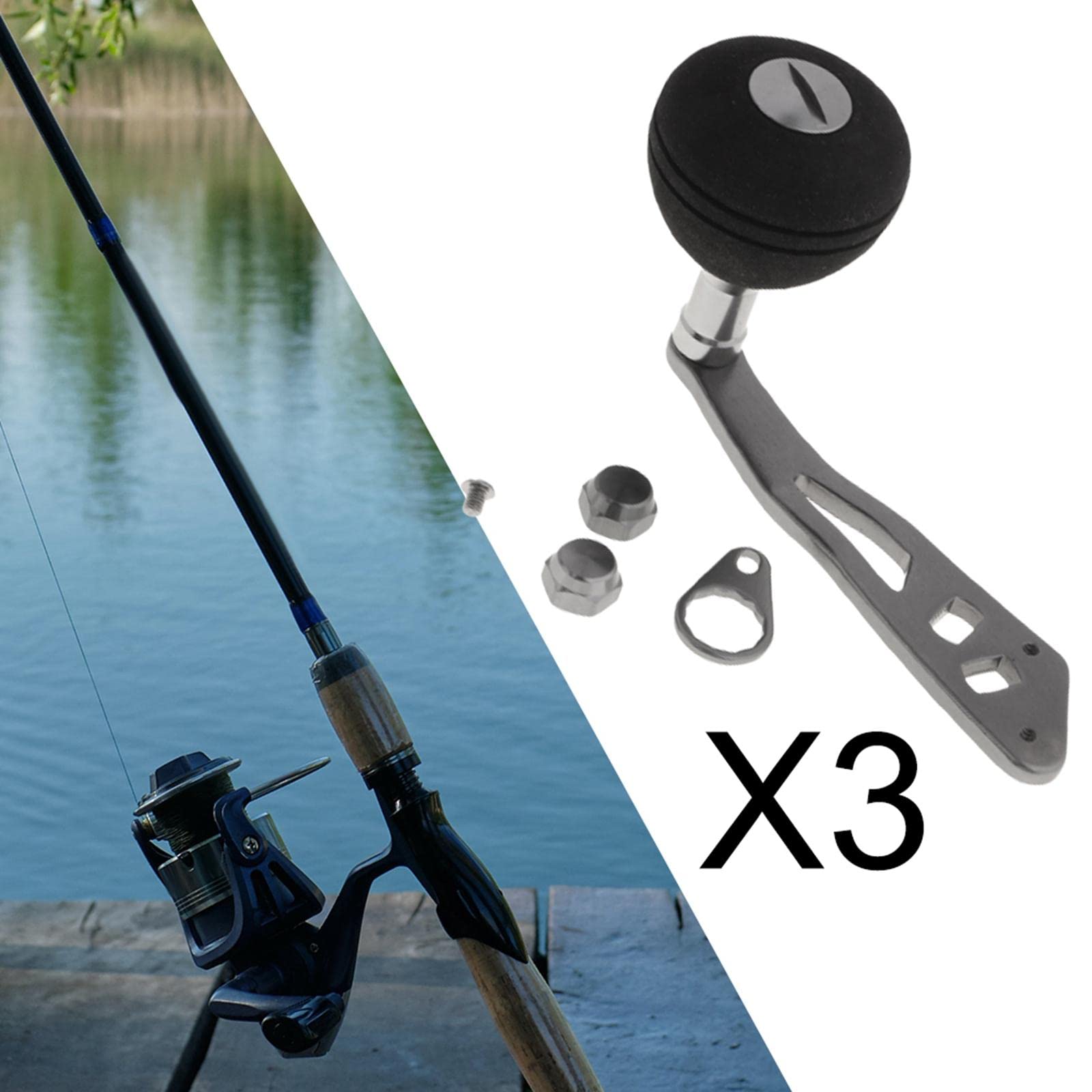 Fishing Reel Power Handle,Reel Replacement Handle Knob