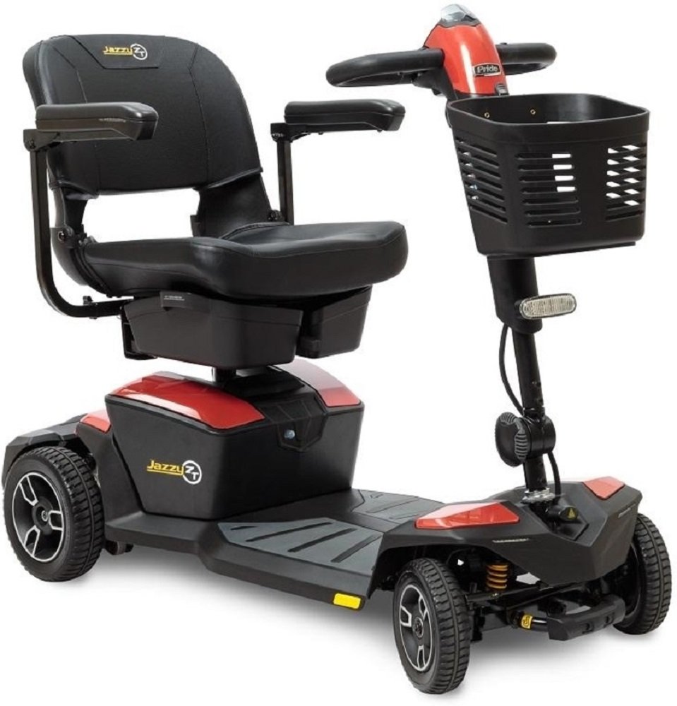 Amazon.com: Pride Jazzy Zero Turn 8 Mobility Scooter, Fire Opal