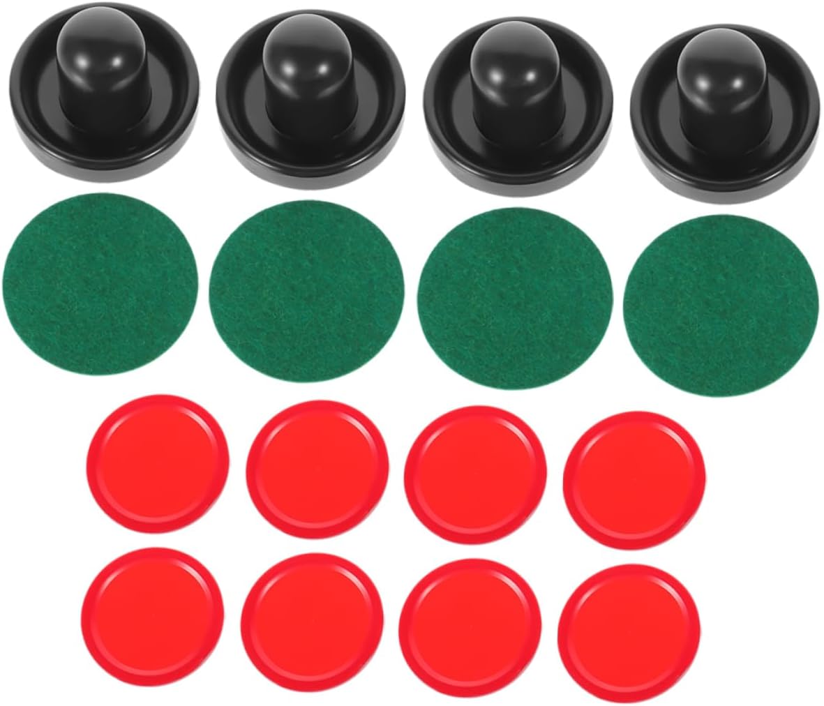 2set Ice Hockey Pucks Paddles Set Hockey Pucks and Paddles Tabletop Supplies for Game Rooms
