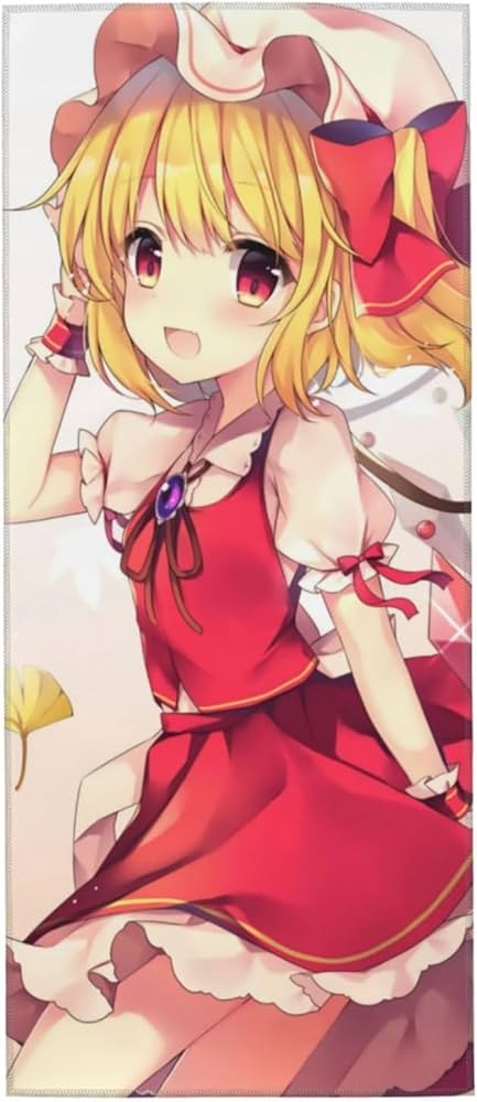 Amazon｜フェイスタオル 東方シリーズ フランドール スカーレット バス