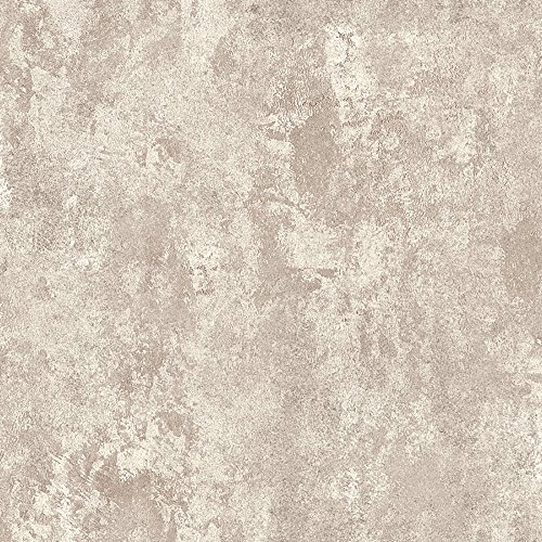 Papel de Parede Vinílico, Cimento Queimado, Dourado, 1000x52 cm, Bobinex Uau