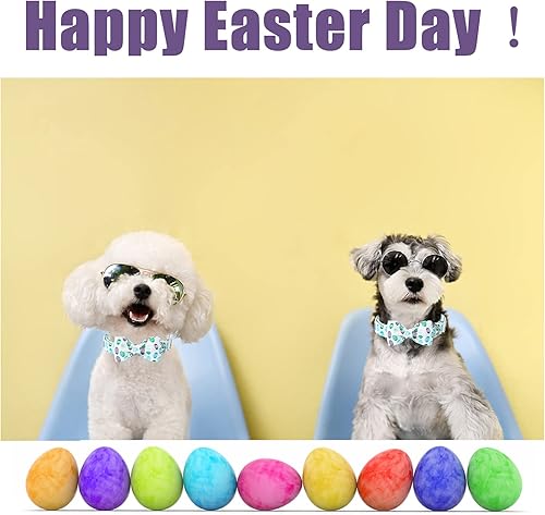 Miniatura 196 de Collar de perro con bandera estadounidense con pajarita, collar patriótico para perros pequeños, medianos y grandes, talla XS