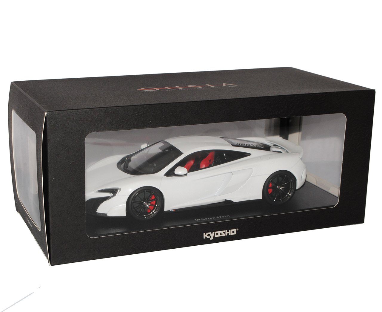 McLaren 675LT Modellauto 1/43 Von Welly – Mit Personalisiertem Wunschkennzeichen, Türen öffnen Sich!