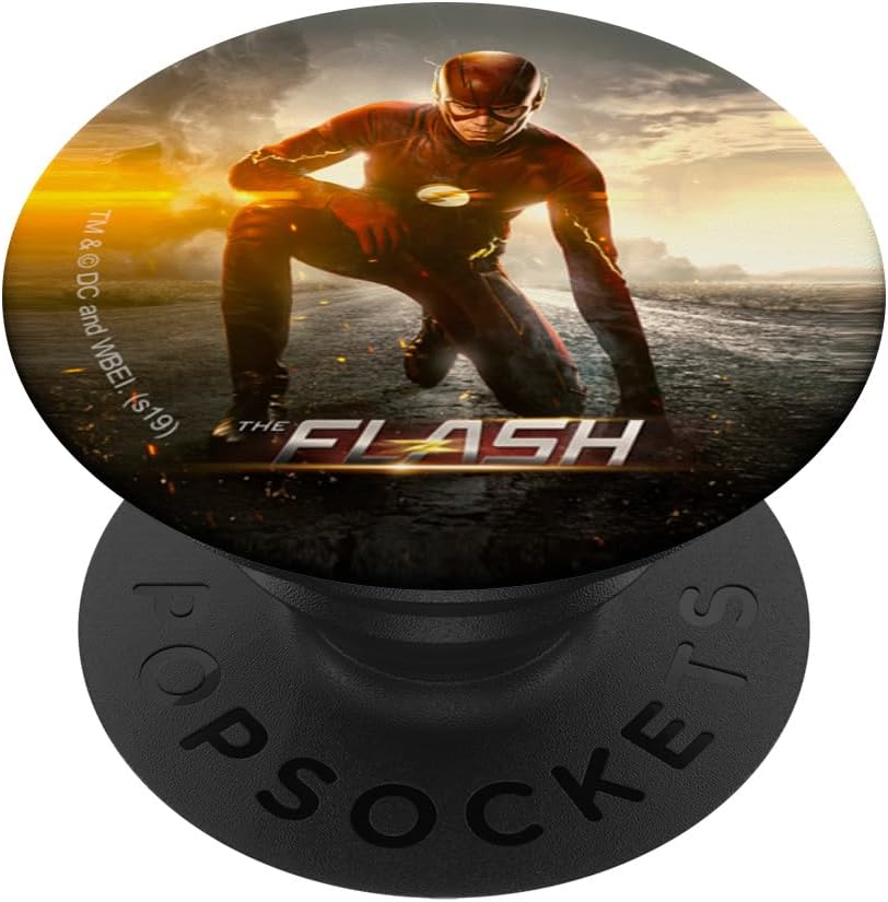 The Flash TV Series Flash Kneeling PopSockets PopGrip for MagSafe
