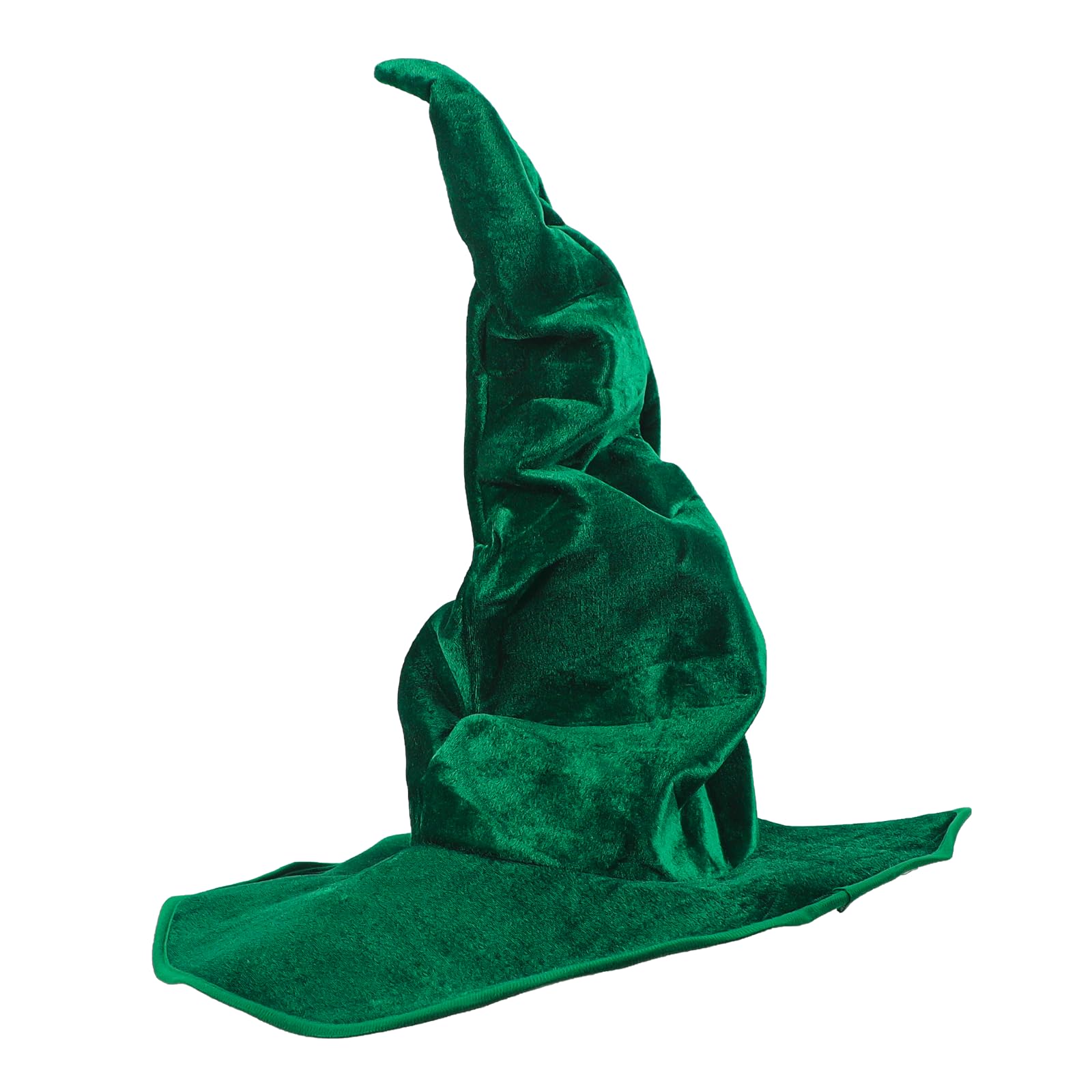FakeFace 2PCS Witch Hat Long Nail Glove Set Wizard Bend Corner Hat Claw Glove Halloween Witch Magician Dress up Costume for Adult - Image 3