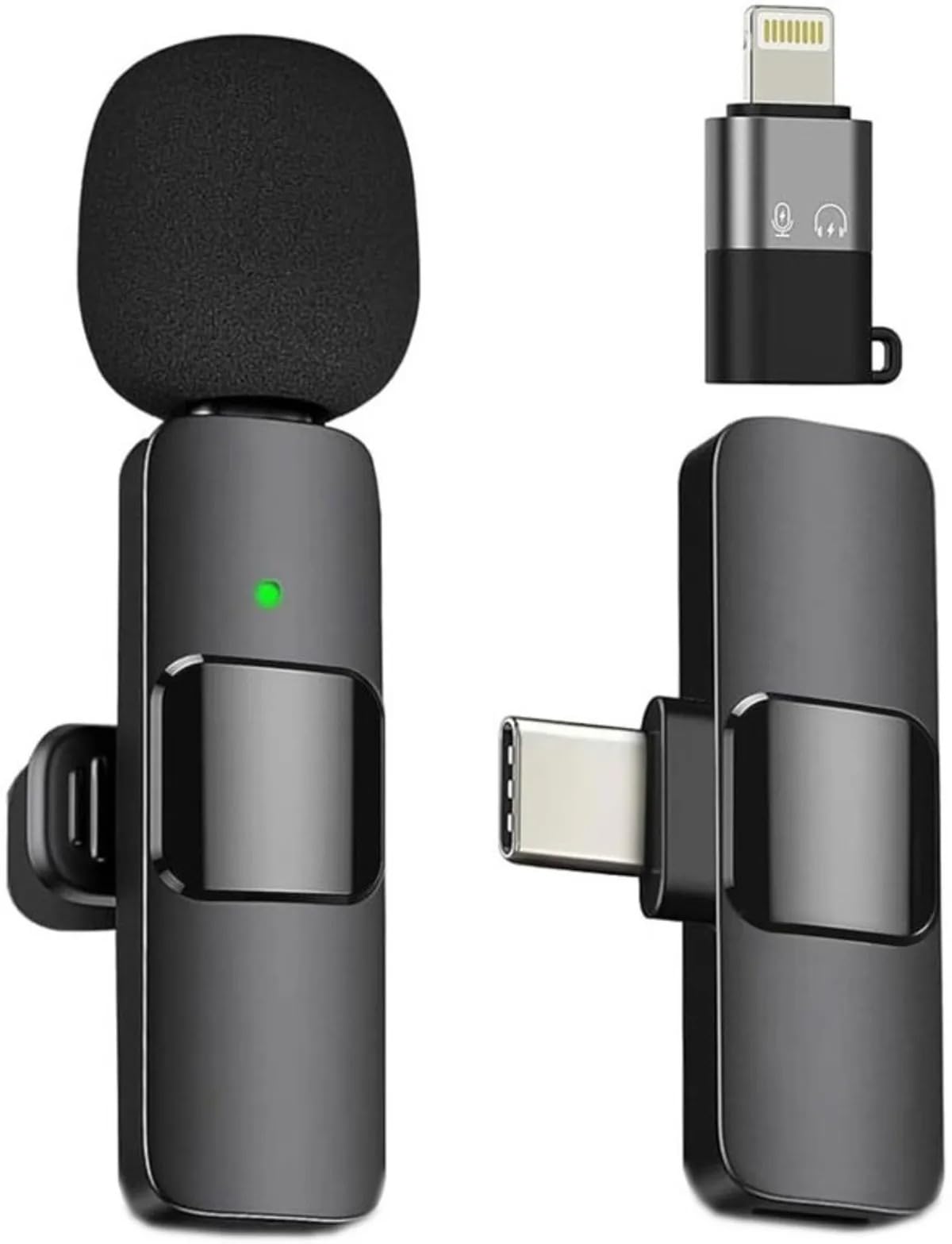 ENNIX K8 V2 Single Wireless Lavalier Microphone with Noise Reduction, 2.4GHz Plug & Play Collar Mic, USB Type-C Compatible, Clip-On Mic for YouTube, Vlogging, Interview, Podcast & Live Streaming-image-46