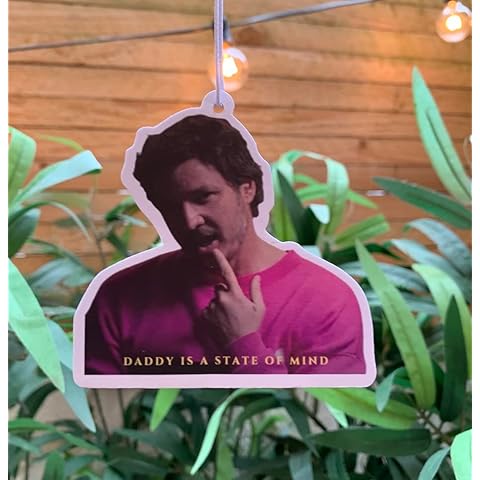Pedro Pascal Jasmine Car Air Freshener Cover