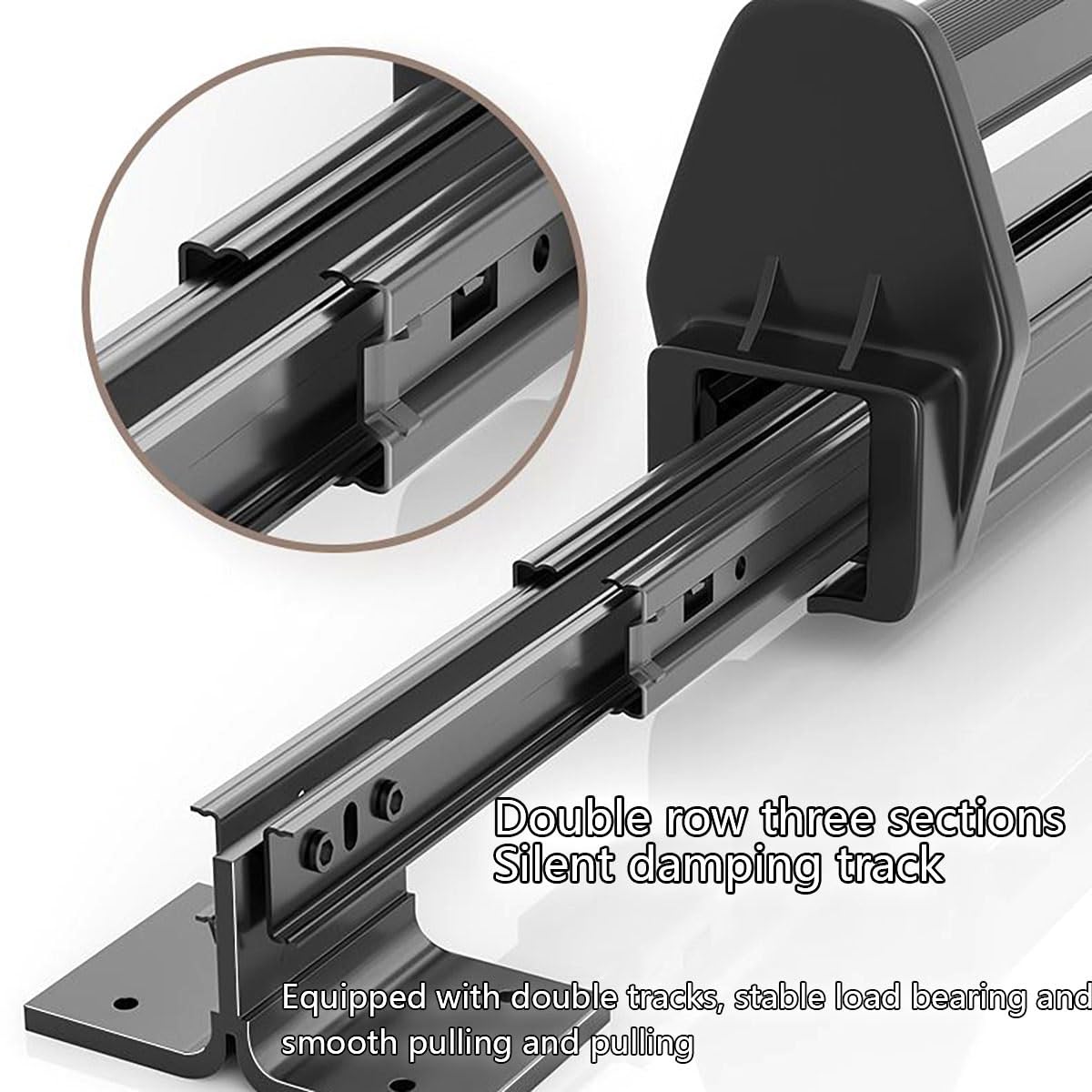 Uittrekbaar broekrek van aluminiumlegering, uitschuifbaar broekenrek