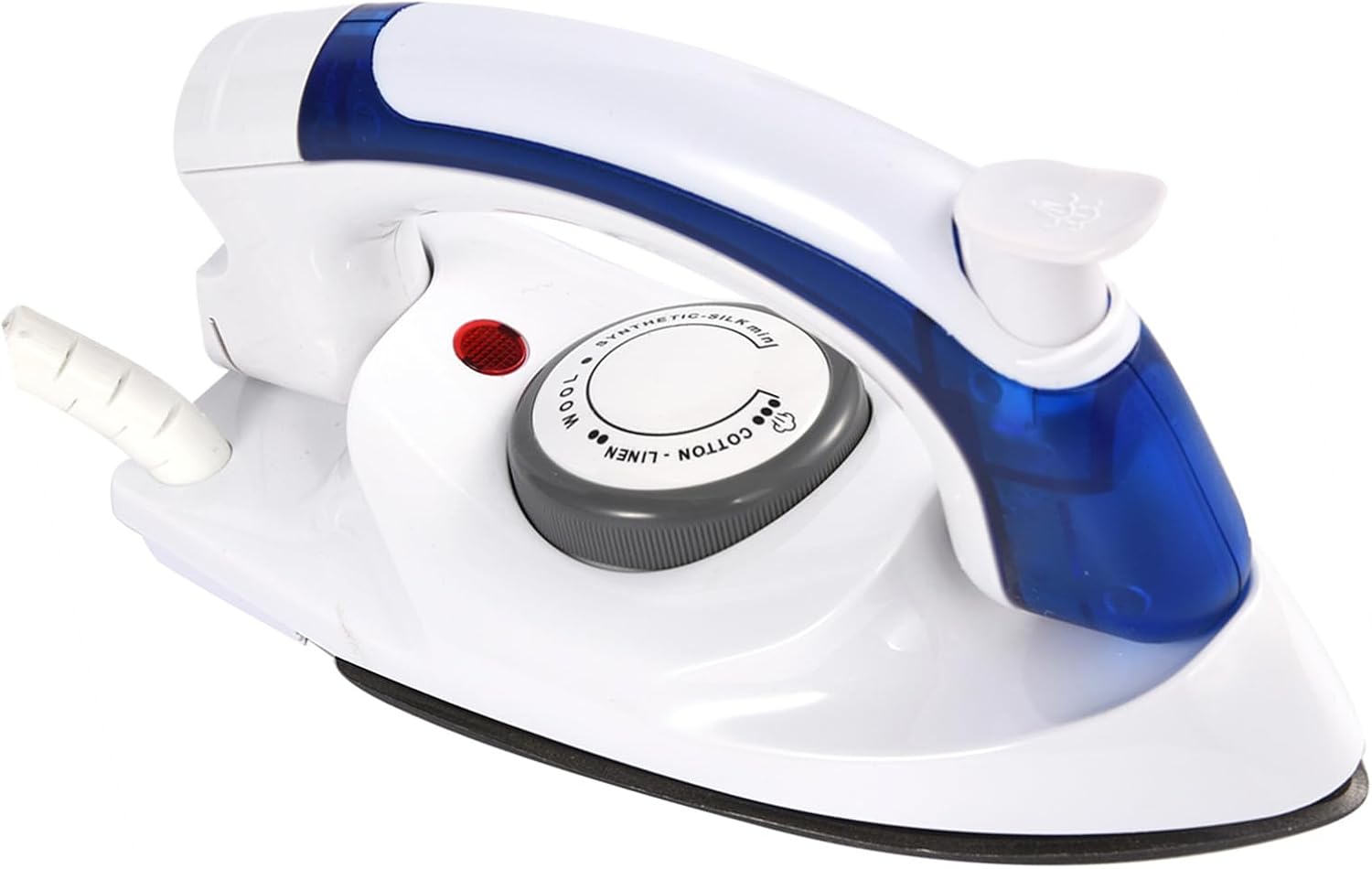 Travel Steam Iron, Portable Foldable Handheld Temperature Control Iron Steamer Mini Steam Iron Mini Iron for Sewing Small Craft Iron Mini Travel Steamer for Home Travel