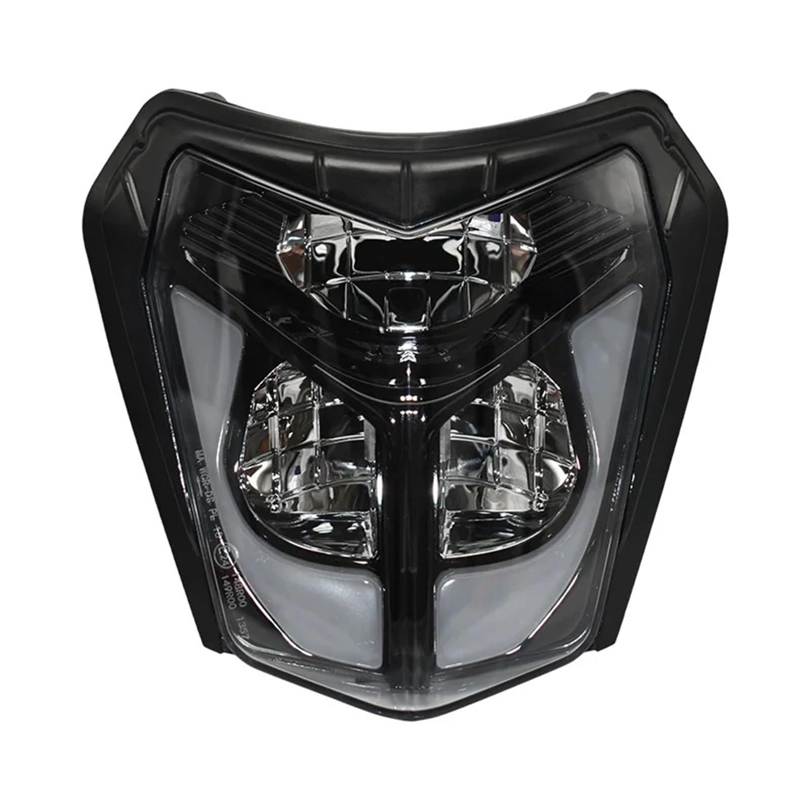 Motocykl Head Light Pasuje do EXC EXCF SX SXF XC XCF XCW XCFW 125 150 250 300 350 400 450 505 525 530LED reflektor DRL Hi Lo Beam Dirt Bike Reflektor