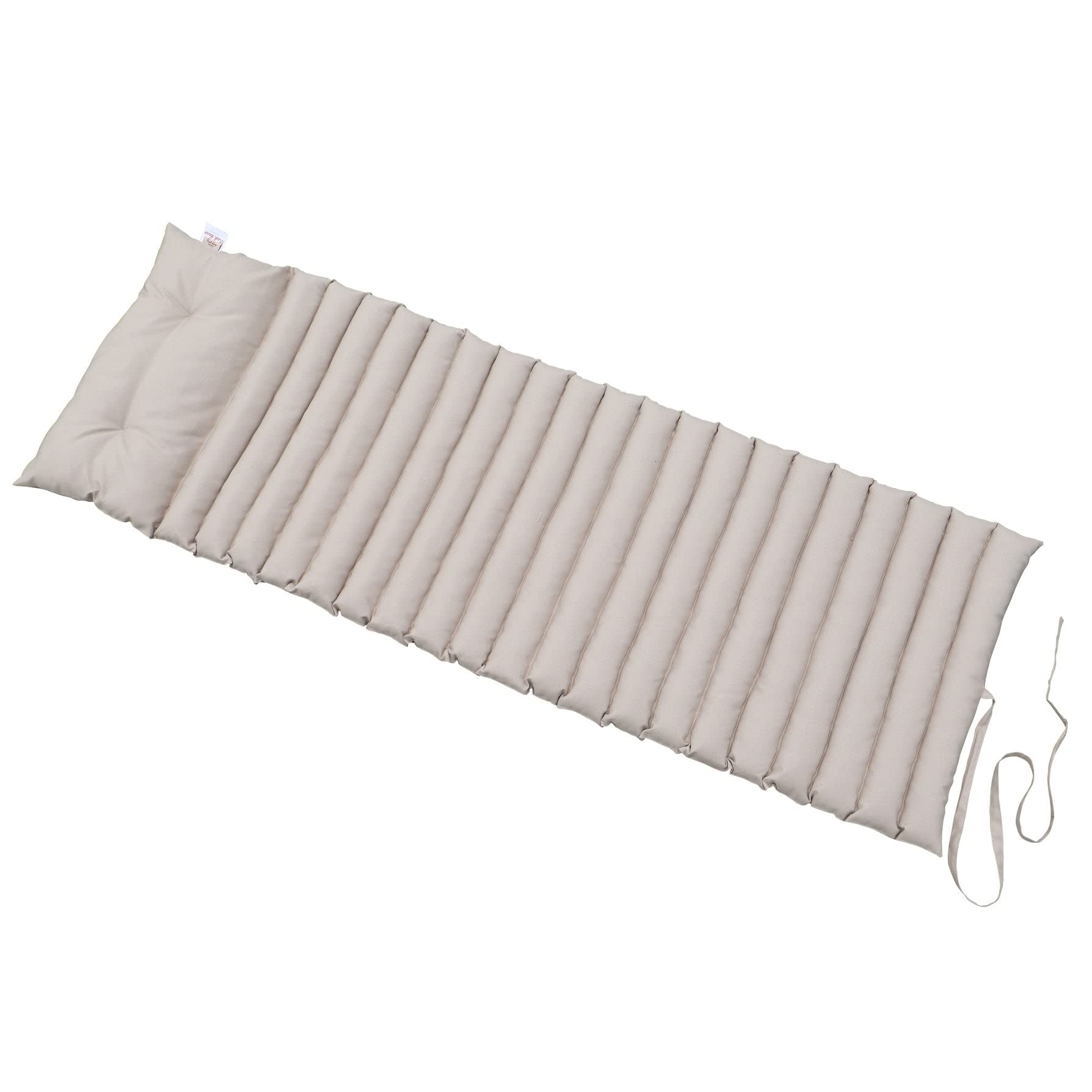 RED DECO Matelas Bain de Soleil 180 cm SORMIOU Taupe