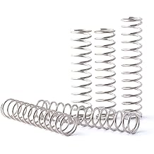 PYouo-Spring 2PCS Wire Diameter 1.5mm, Outer Diameter 14mm, Free Length 60-100mm, 304 Stainless Steel Coil Compression Compressed Springs, 1.5x14mm Size Length 60mm