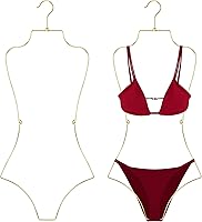 Vista 1 de ZEDODIER Colgador para traje de baño, estante colgante de lencería, gancho giratorio superior, diseño plegable