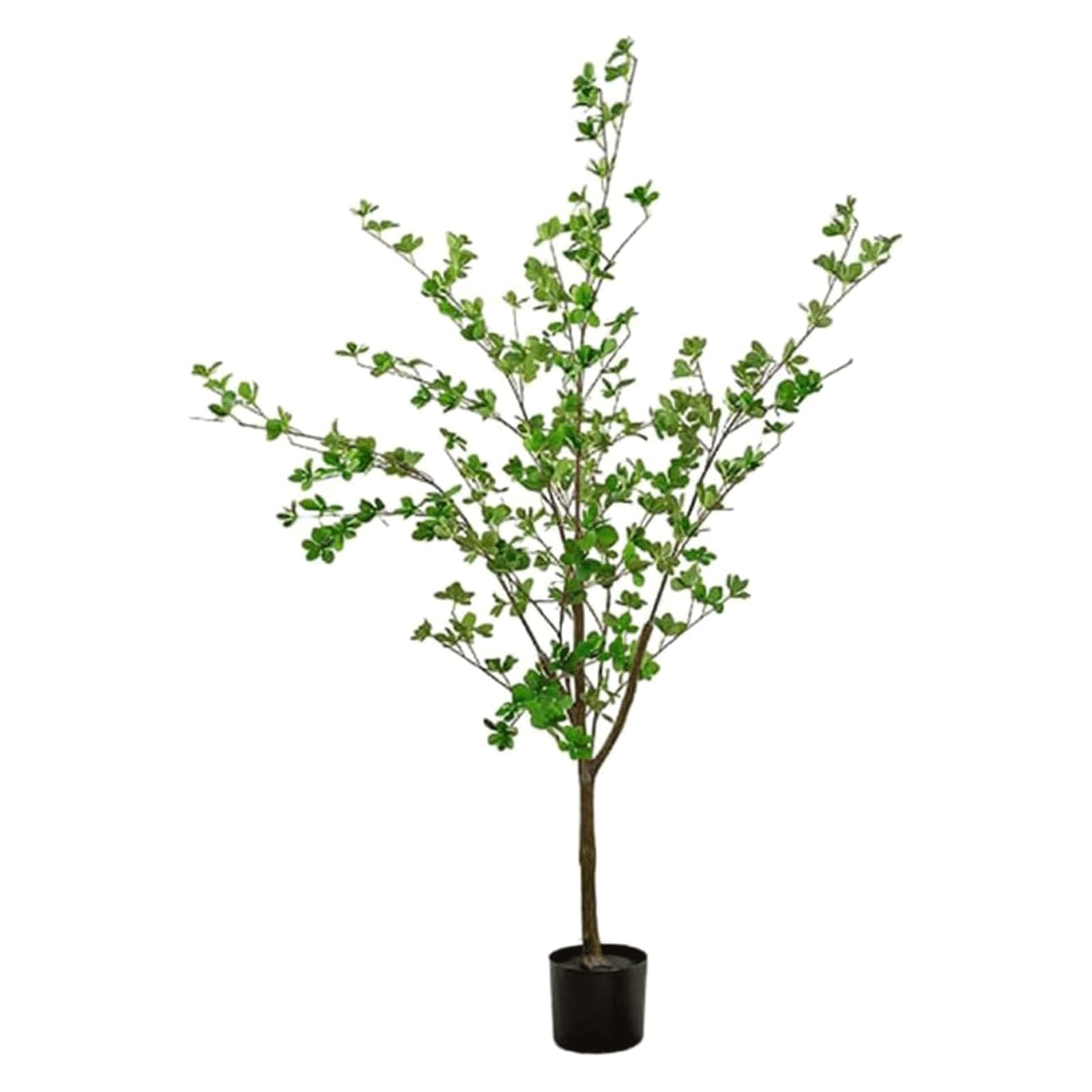 GTHTUHFD Artificial Trees 150 Cm/4.9 Ft Fake Tree Artificial Greening Fake Plants Bonsai Faux Tree Suitable For Indoor Outdoor Use