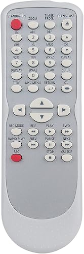 Miniatura 1 de NB086UD Reemplazo remoto Comandante NB086 Soportes para Funai Pye Video DVD Grabadora Reproductor de CD SV2000 WV10D6 E7A02UD PY90DG