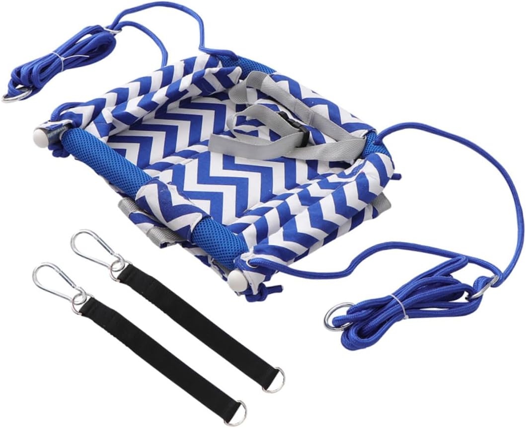 ibasenice Outdoor Swing Chair for Boy Girl Easy Installation Comfortable Canvas Design for Backyard and Garden Fun Birthdays and Holidays