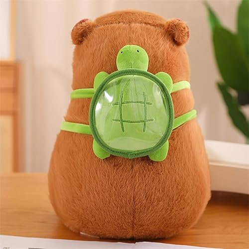 Miniatura 5 de Capybara - Lindo peluche Kawaii Capibara, almohada de peluche de Navidad, cumpleaños, Pascua, Día de San Valentín, regalo para niños y niñas (9