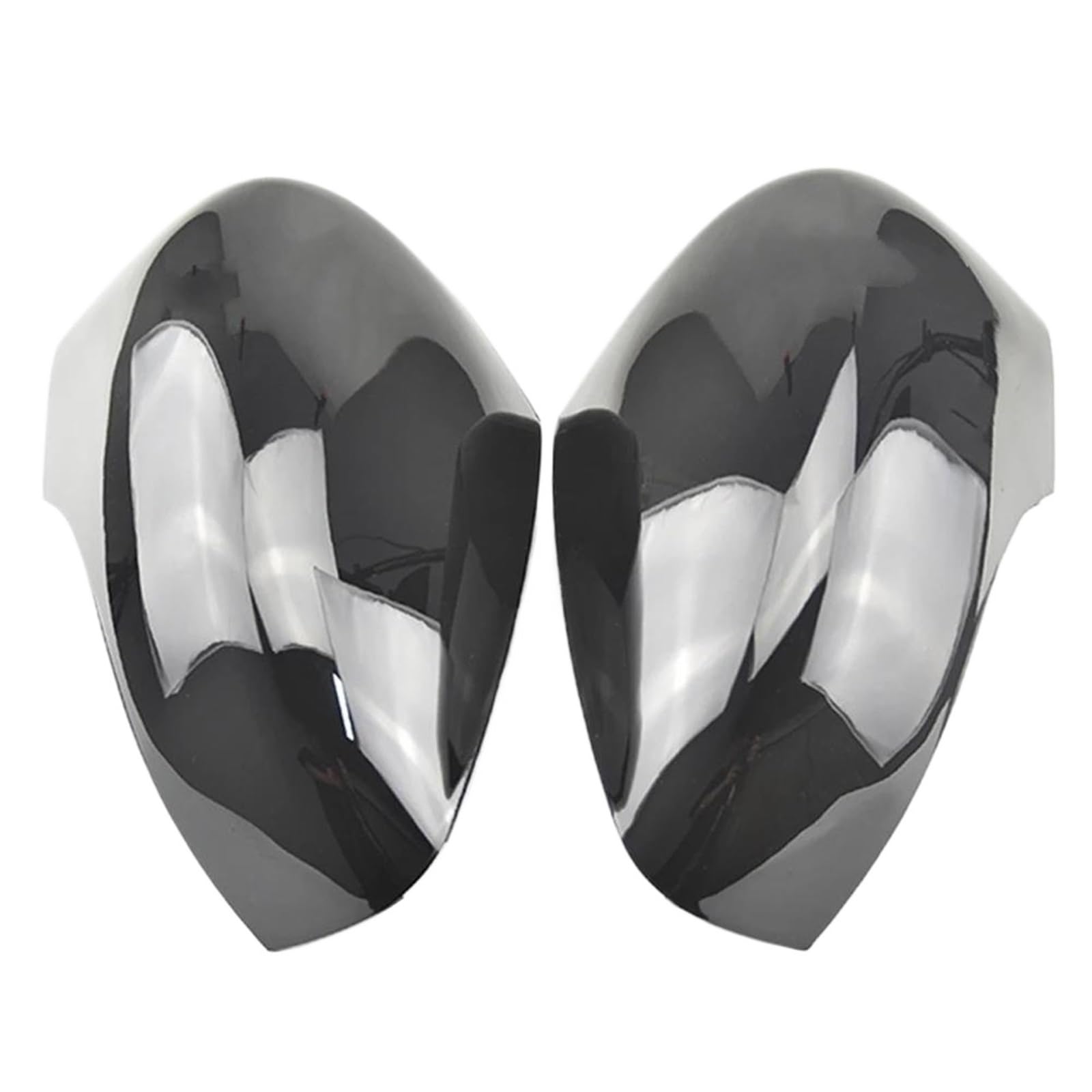 Coques de rétroviseurs noir brillant finition miroir Renault Clio 4 - 3