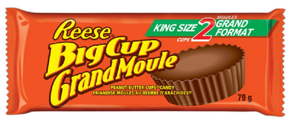 Reese's Peanut Butter Big Cup (Pack of 4) (Imported from