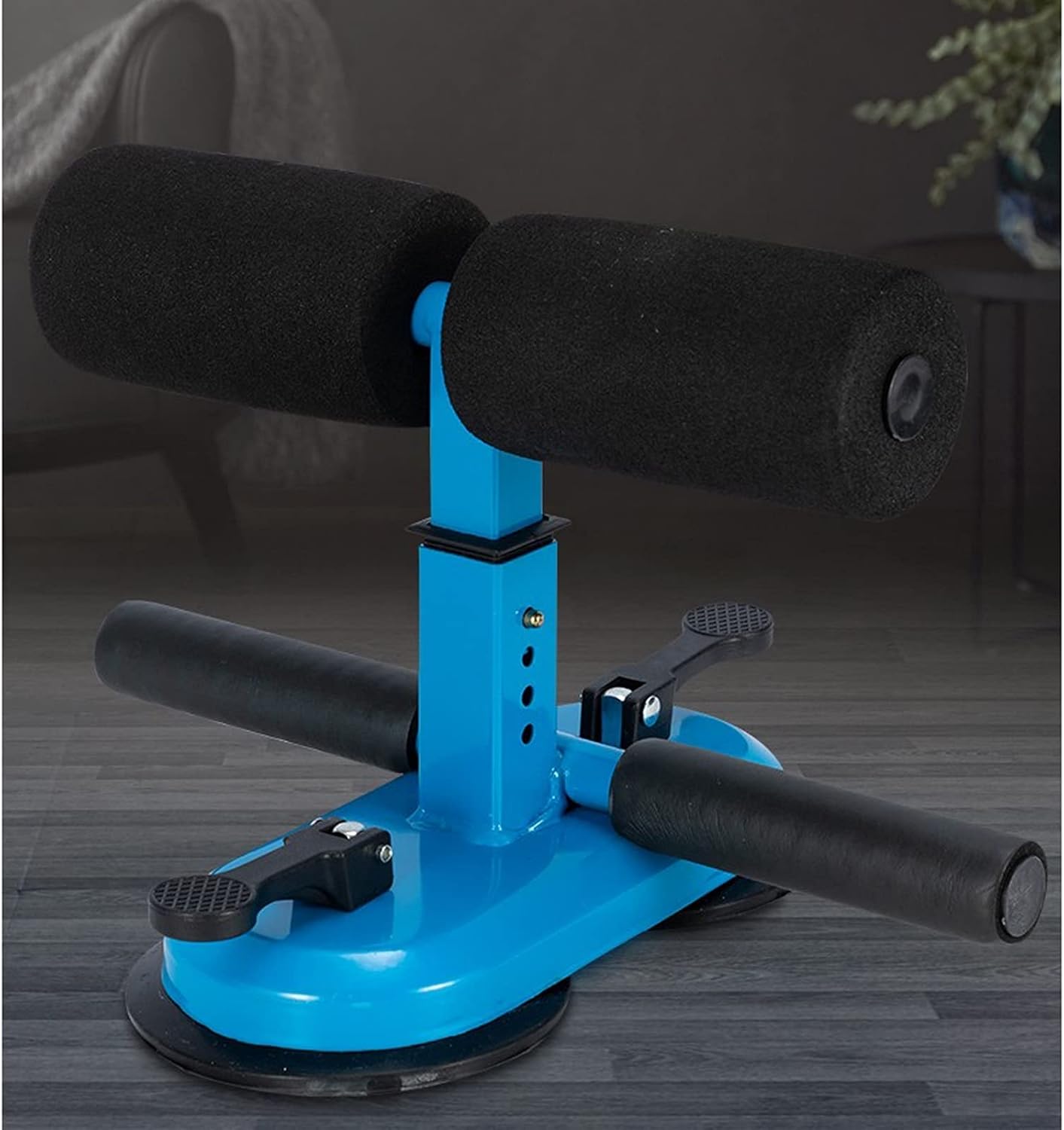 Suction- Cup Sit- up Aids Home Fitness Equipment Belly Reduction Exercise Abdominal Muscles Men and Women Abdomen