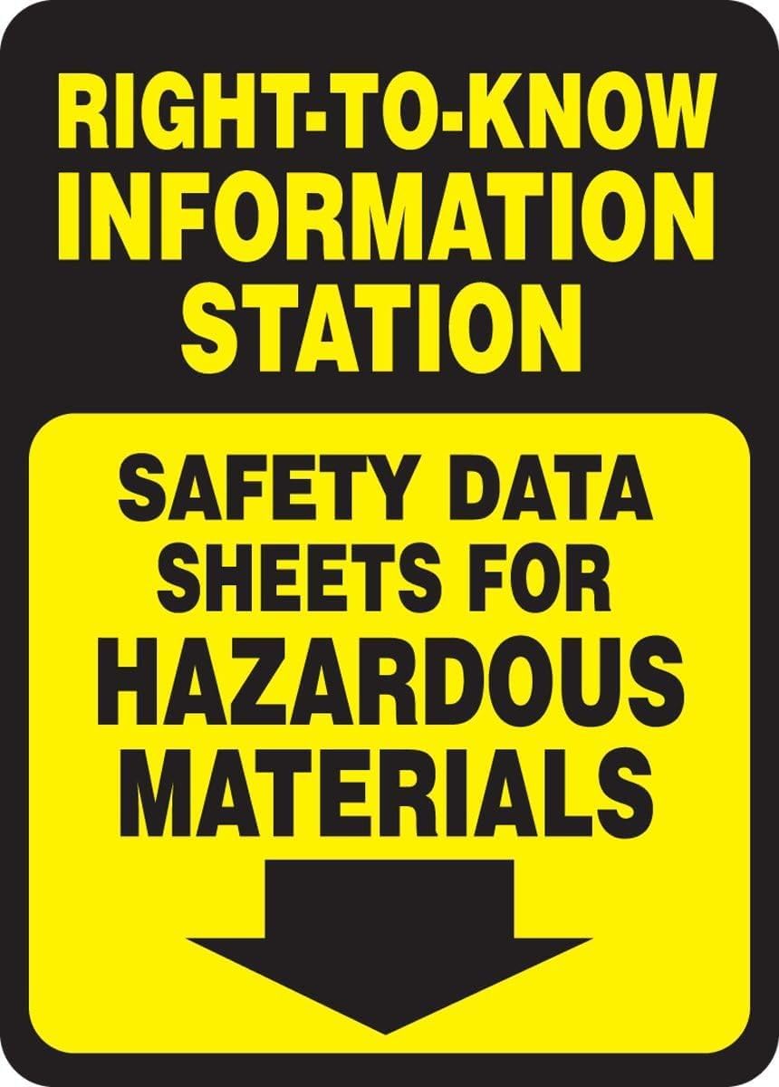Safety Data Sheets for Hazardous Materials