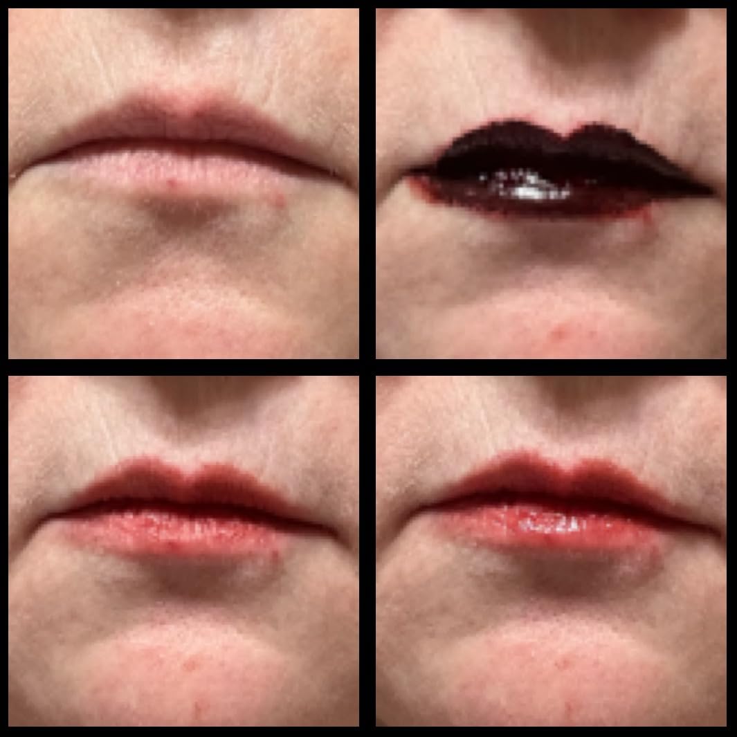 iMethod Lip Stain - Lip Liner Stain, Peel Off Lip Stain with Tweezer, Natural Long Lasting Lip Stain Peel Off, Waterproof, Easy to Use, Stay On All Day, Nude Pink