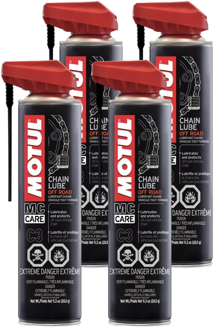 Motul C3 Off-Road Chain Lube - 9.3 oz - 103245 - Pack of (4)