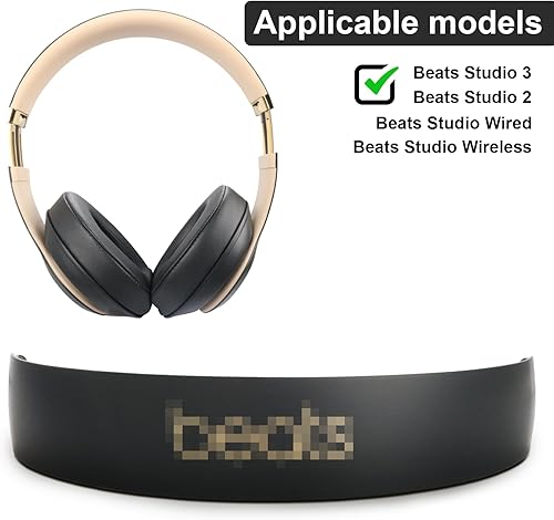 Miniatura 2 de Studio 2 - Accesorios de repuesto para diadema Studio 3, kit de reparación compatible con Studio 3.0  Studio 3.0 Wireless (B0500 B0501) Diadema