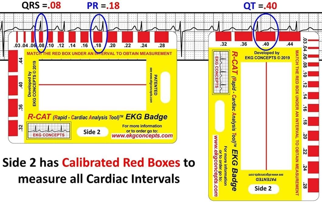 R-Cat EKG Badge
