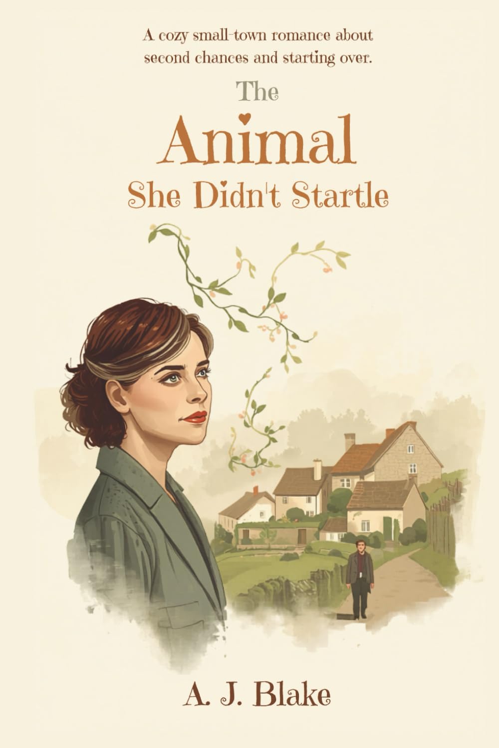 The Animal She Didn’t Startle: A Cozy Small-Town Romance About Late-Diagnosed ADHD, Second Chances, and Finding Love After Fifty