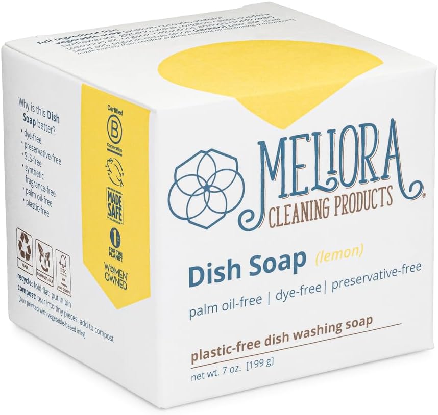 Meliora Dish Soap Bar (plastic-free)