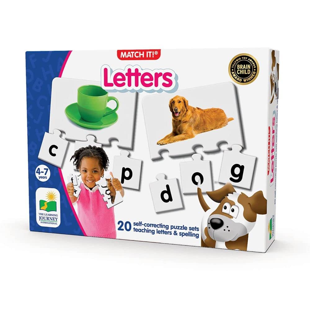 Buy The Learning Journey Match It! Letters 20 Piece Self