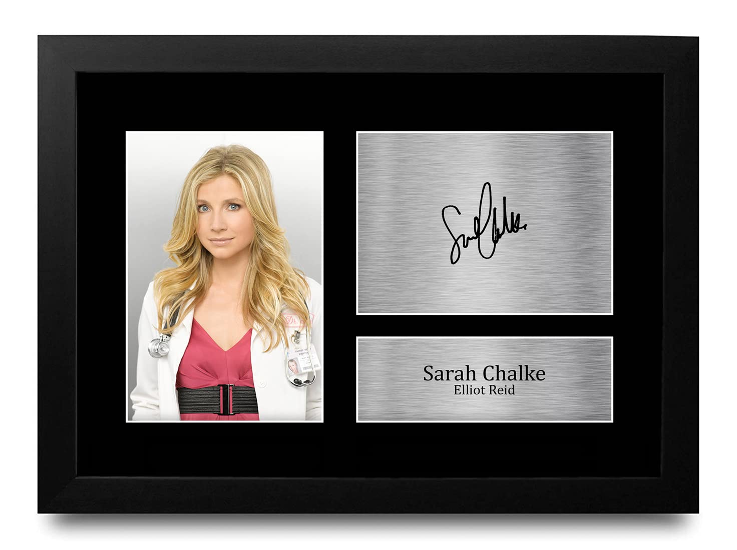 Amazon.co.jp: HWC Trading FR A4 Sarah Chalke Scrubs Gifts
