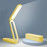 Vista 1 de LED Desk Lamp for Office Home & Battery Operated Lamp Rechargeable Lamp Foldable & Portable Light, LED Desk Light Strip, 3 Brightness Dimmable Small