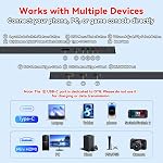 S123E 12.3 Inches Portable Monitor for Switch/Switch 2, Ultra Slim Touchscreen Monitor Touch Mini Travel Monitor 1280P IPS Display 100% sRGB for Laptop Surface PC Xbox PS4/5 and Office