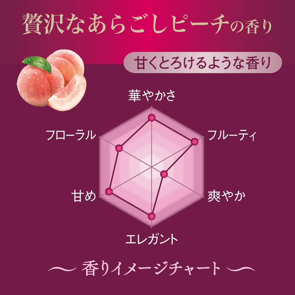 Amazon.co.jp: バスクリン 大人の入浴剤 贅沢なあらごしピーチの香り